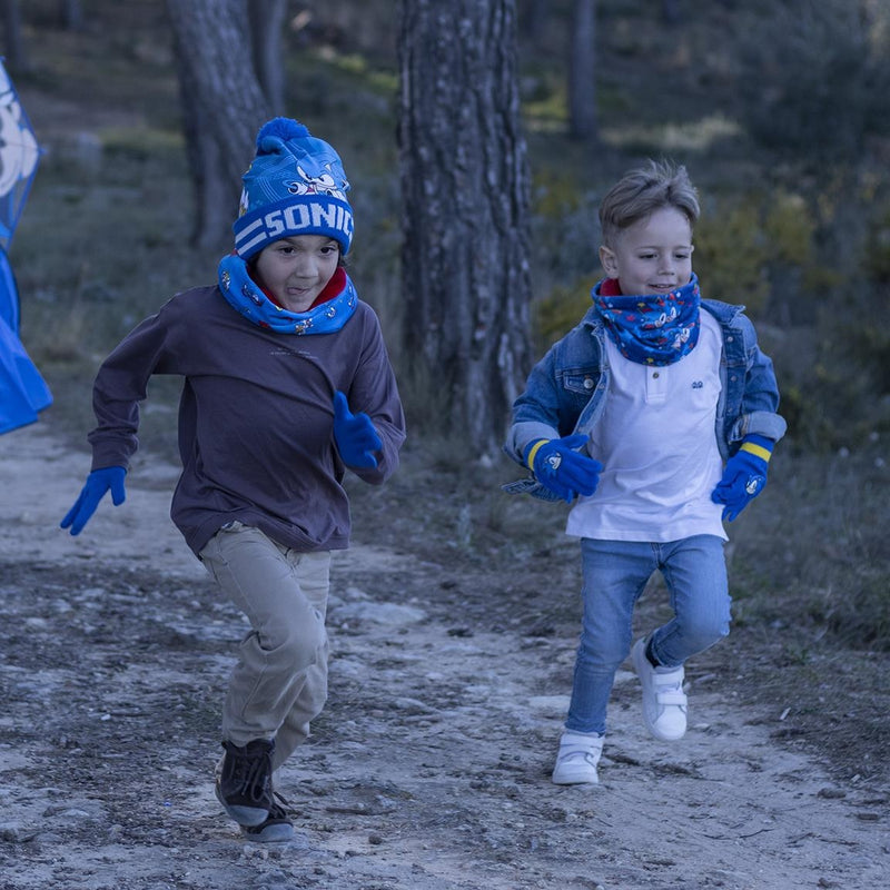 Sonic the Hedgehog Winterset Muts Handschoenen Sjaal