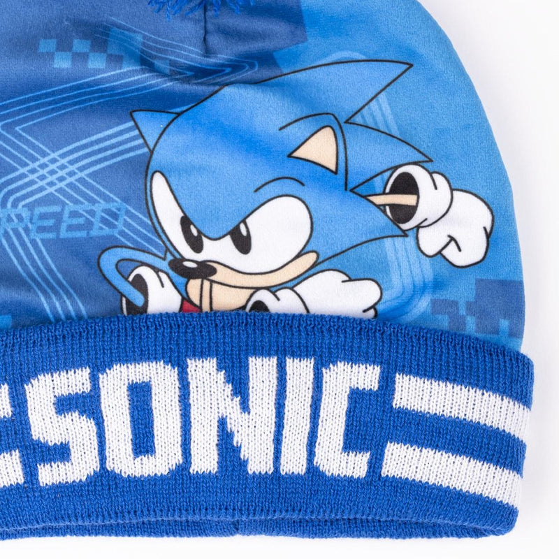 Sonic the Hedgehog Winterset Muts Handschoenen Sjaal