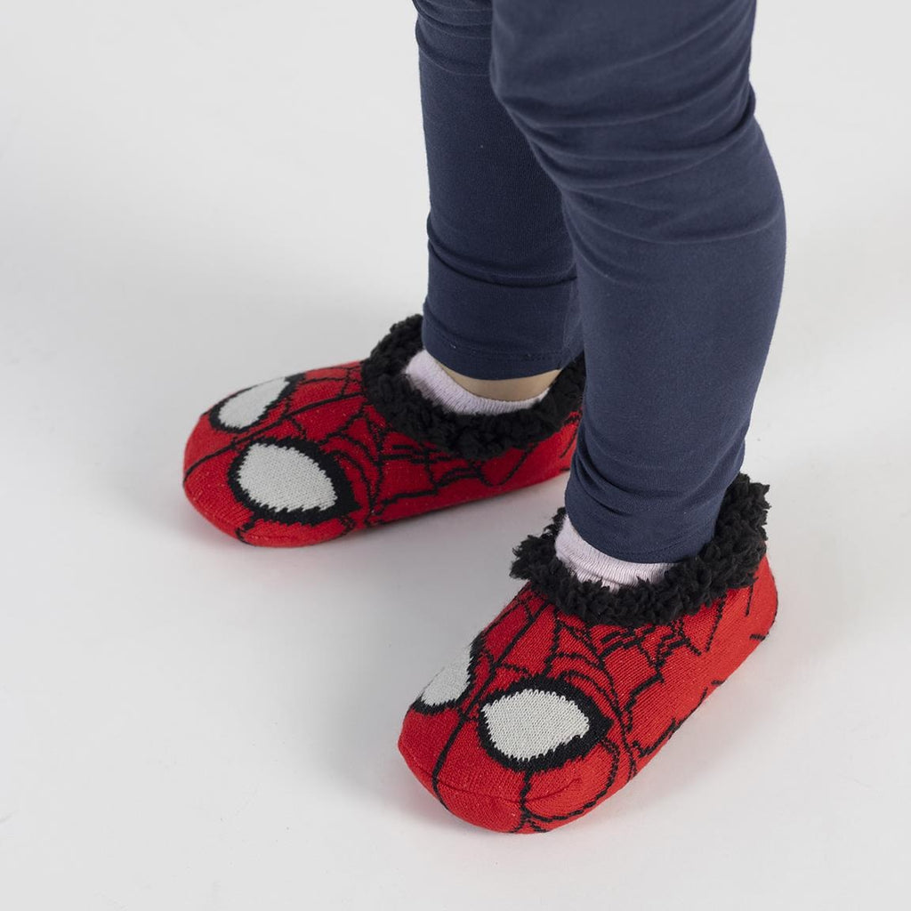 Spiderman Hausschuhe Haussocken Socken Hausschuhe - Rutschfeste Sohle