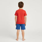 Marvel Spider-Man Zomerset – Kledingset Jongens – T-shirt en Korte Broek – Miles Morales Print – Rood Blauw – Kinder Zomerkleding