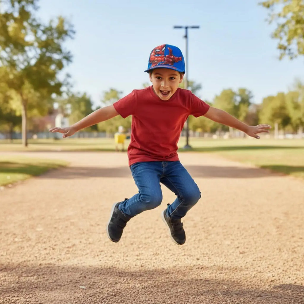Spiderman Cap – Blue – Kids