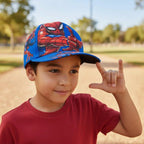 Spiderman Cap – Blue – Kids