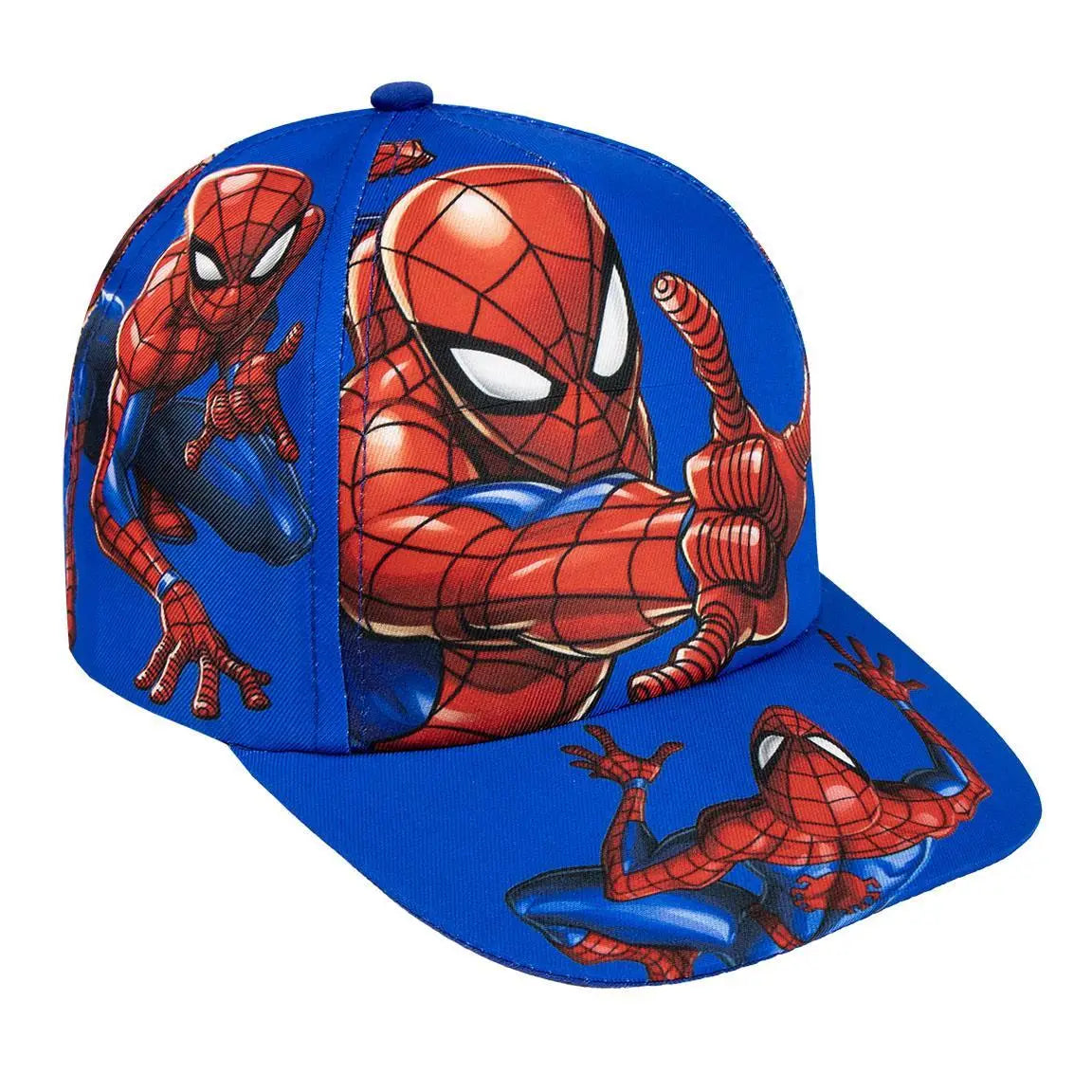 Marvel Spiderman Pet Blauw – Kinderpet – Verstelbaar – Officieel Gelicenseerd