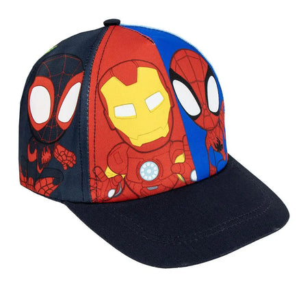Marvel Spidey Pet – Kinder Pet – Blauw/Rood – Verstelbaar – Zomer Accessoire