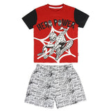 Marvel - Spiderman - Short Pants - Pajamas - Red