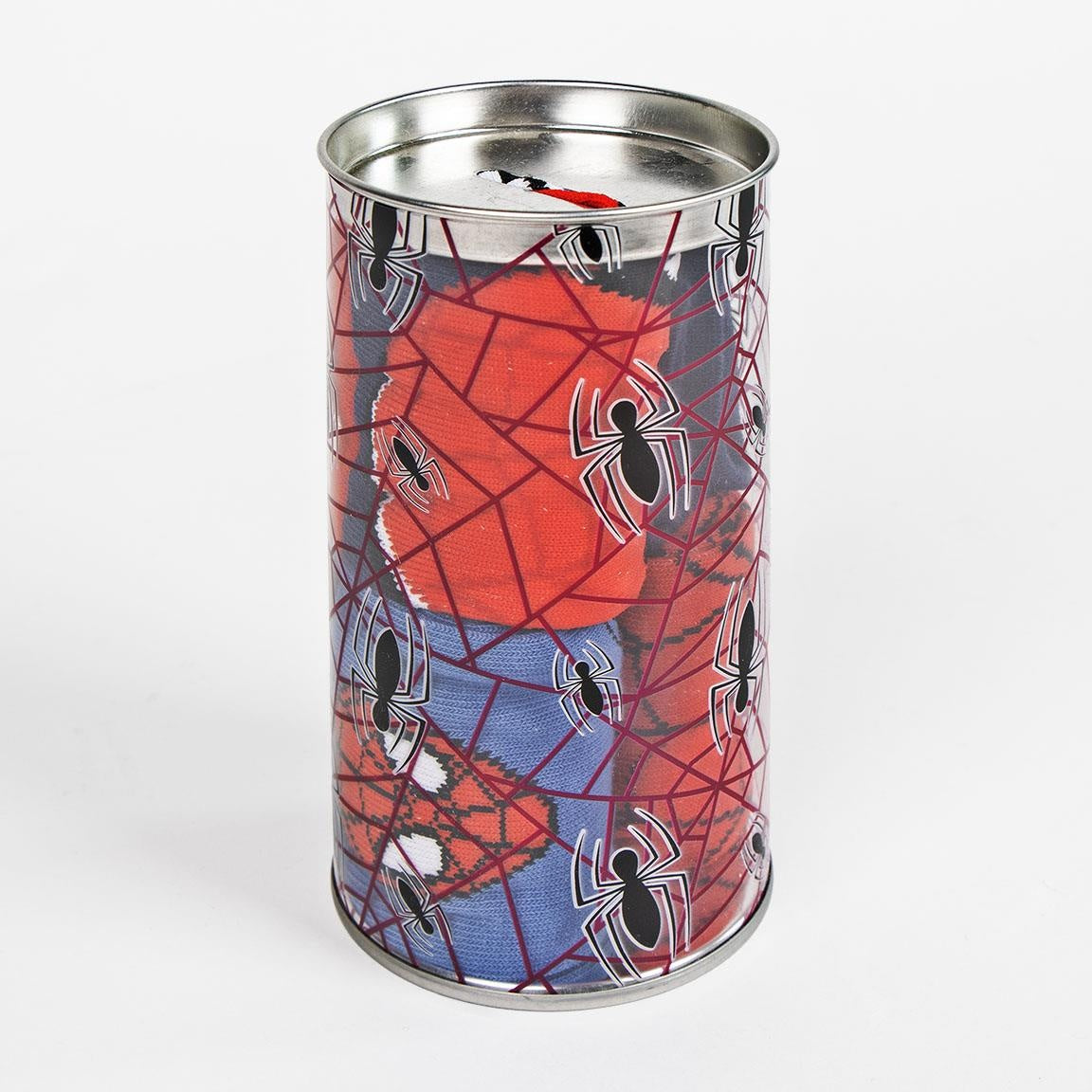 Spiderman Socks in Money Box - 4 Pairs of Socks Boys Girls