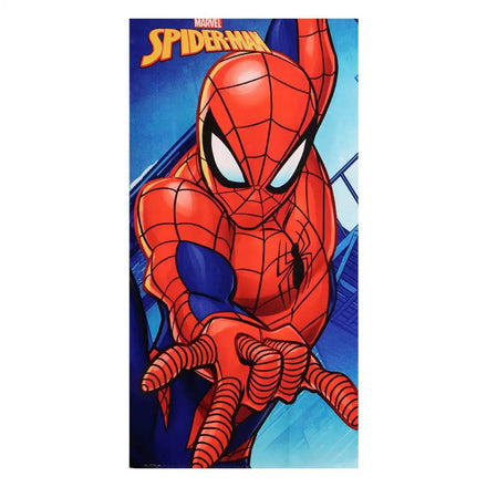 Marvel Spiderman Strandlaken – Polyester – 70x140 cm – Sneldrogend – Lichtgewicht – Strand & Zwembad