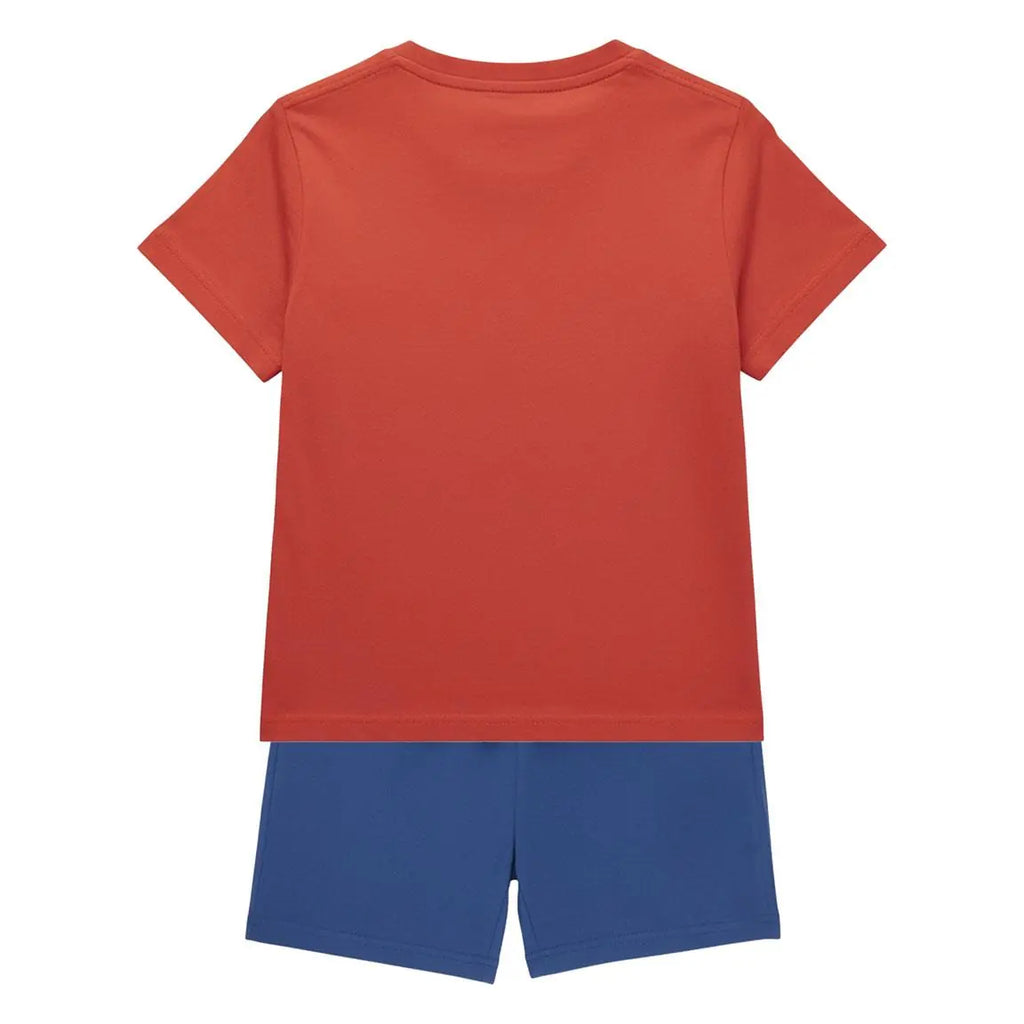 Marvel Spider-Man Zomerset – Kledingset Jongens – T-shirt en Korte Broek – Miles Morales Print – Rood Blauw – Kinder Zomerkleding