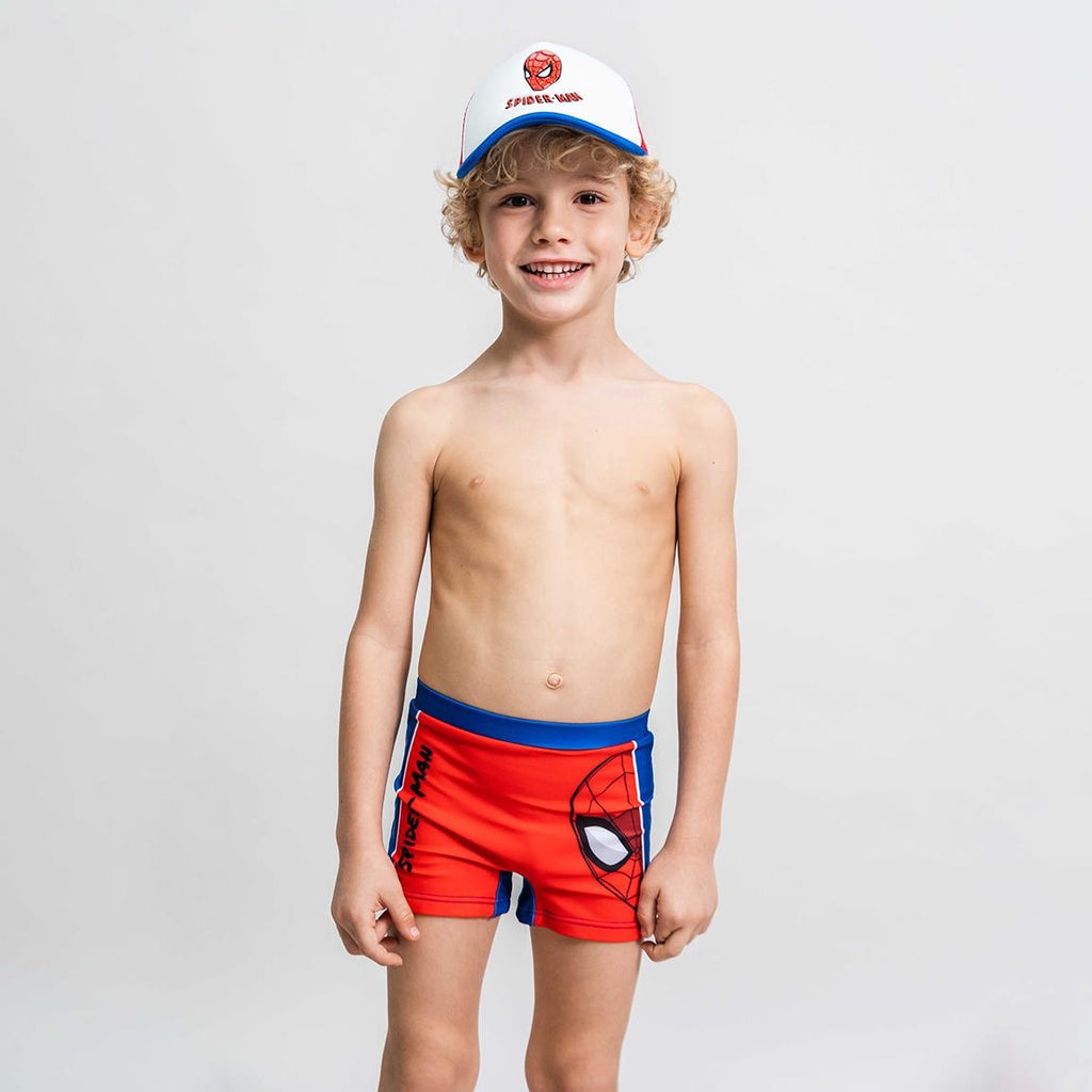 Marvel Spiderman Zwembroek - Blauw Rood