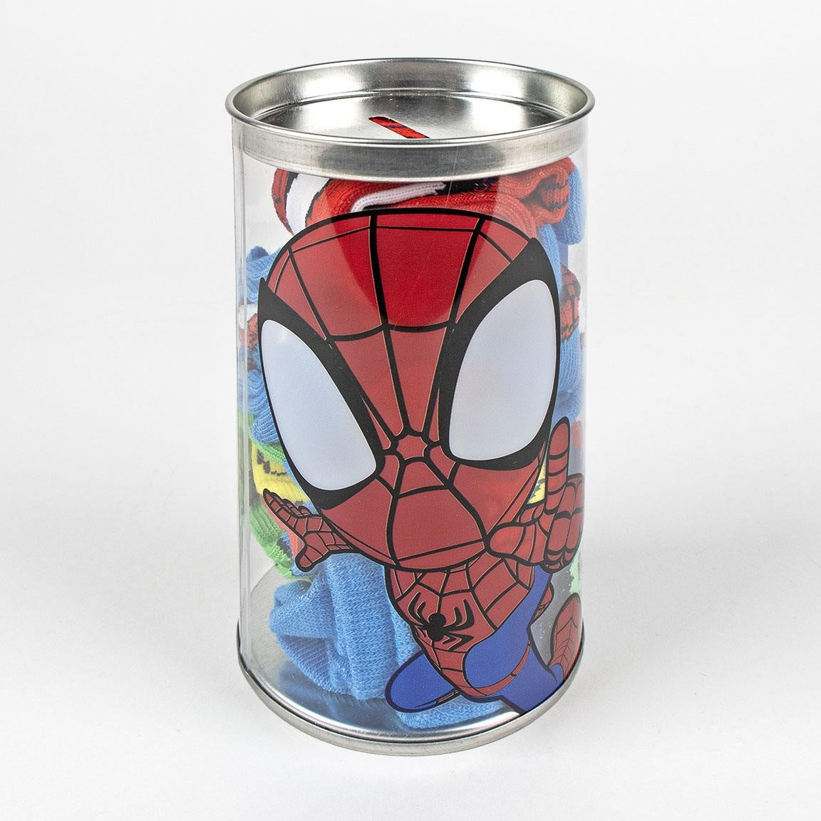 Spidey und seine erstaunlichen Freunde Socken in Spardose - 4 Paare