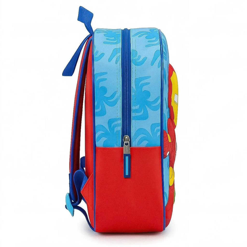 Marvel Spidey and His Amazing Friends Rugzak Jongens 3D Blauw Rood Met Zijvak