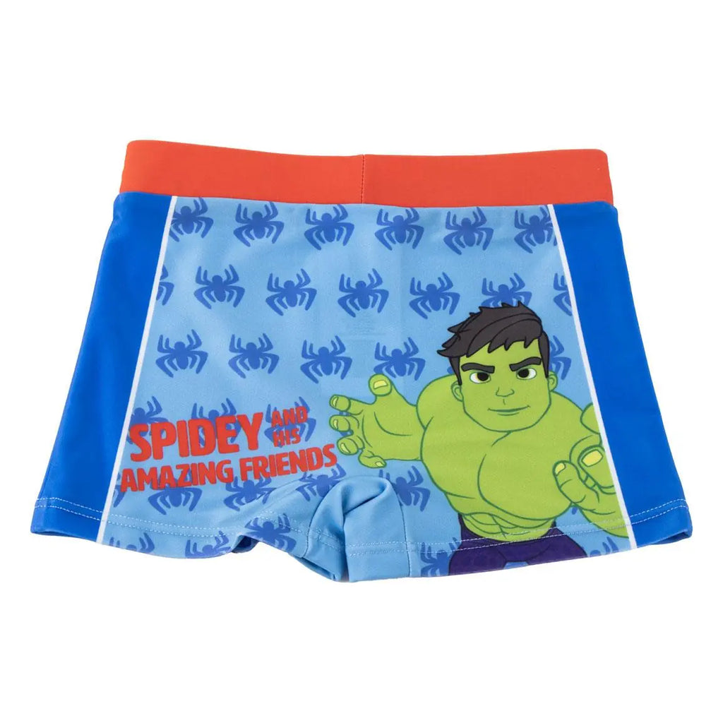 Spidey Zwembroek Jongens – Spidey and His Amazing Friends Zwemshort – Marvel Zomer Zwemkleding – Officieel Gelicenseerd