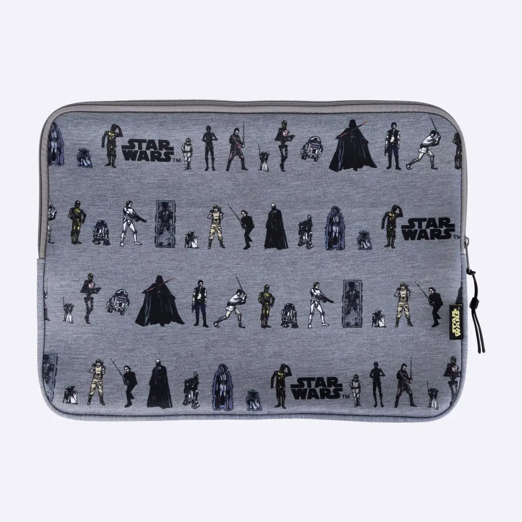 Star Wars Laptophoes Set 4-delig - Notitieboek, Pen & Stickers - Grijs