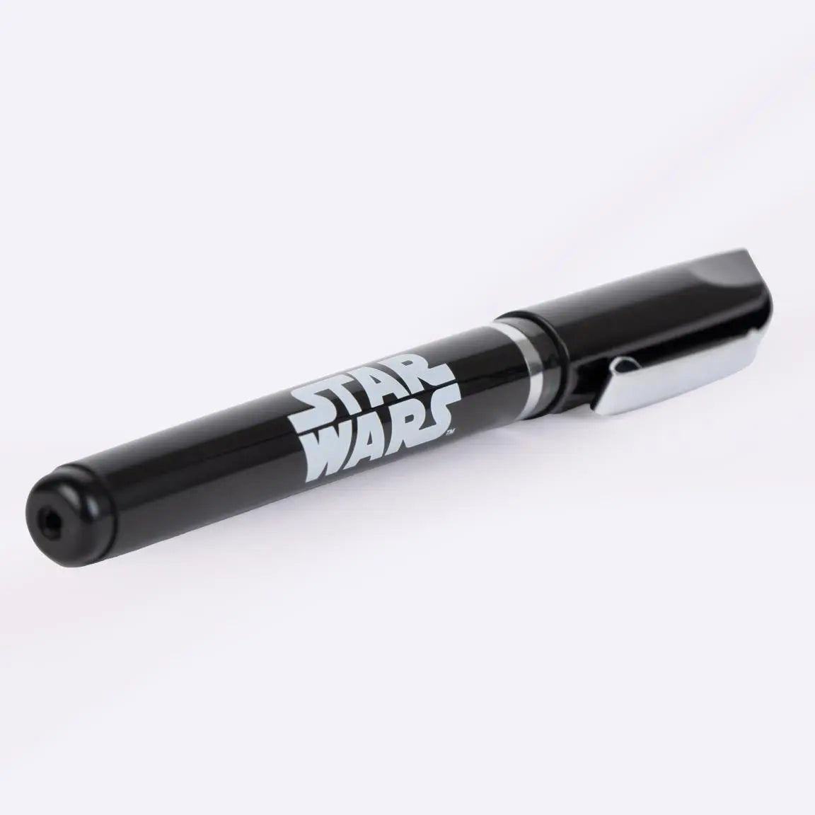 Star Wars Laptophoes Set 4-delig - Notitieboek, Pen & Stickers - Grijs