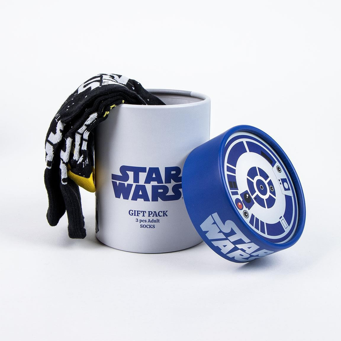 Star Wars Socks Men Ladies R2D2 - Darth Vader - Stormtrooper - 3 Pairs