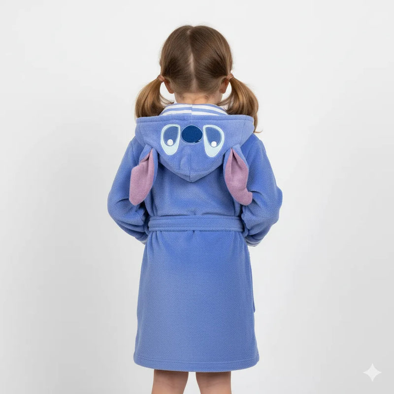 Disney Stitch Badjas Meisjes Jongens Blauw