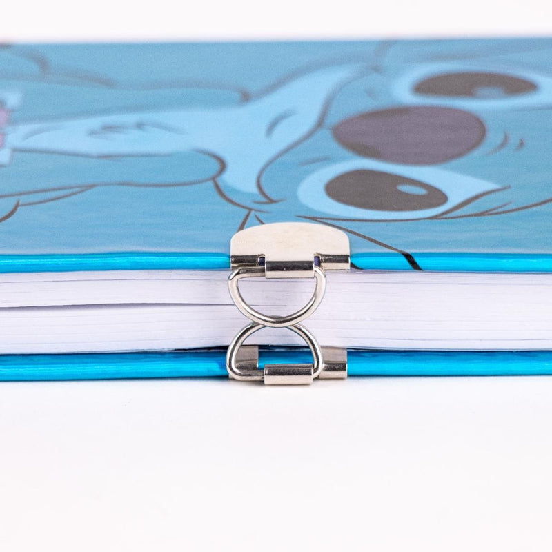 Disney Stitch Tagebuch - Mit Schloss - Glänzend - Geschenkverpackung