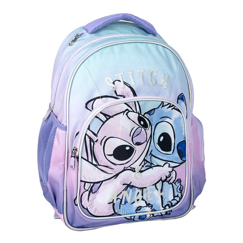 Disney Stitch en Angel Rugzak Meisjes 2 Vakken - Hoogte 42cm