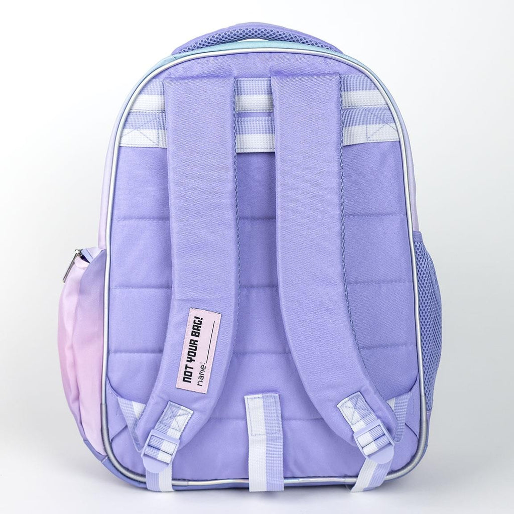 Disney Stitch und Engel Rucksack Mädchen 2 Taschen - Höhe 42cm