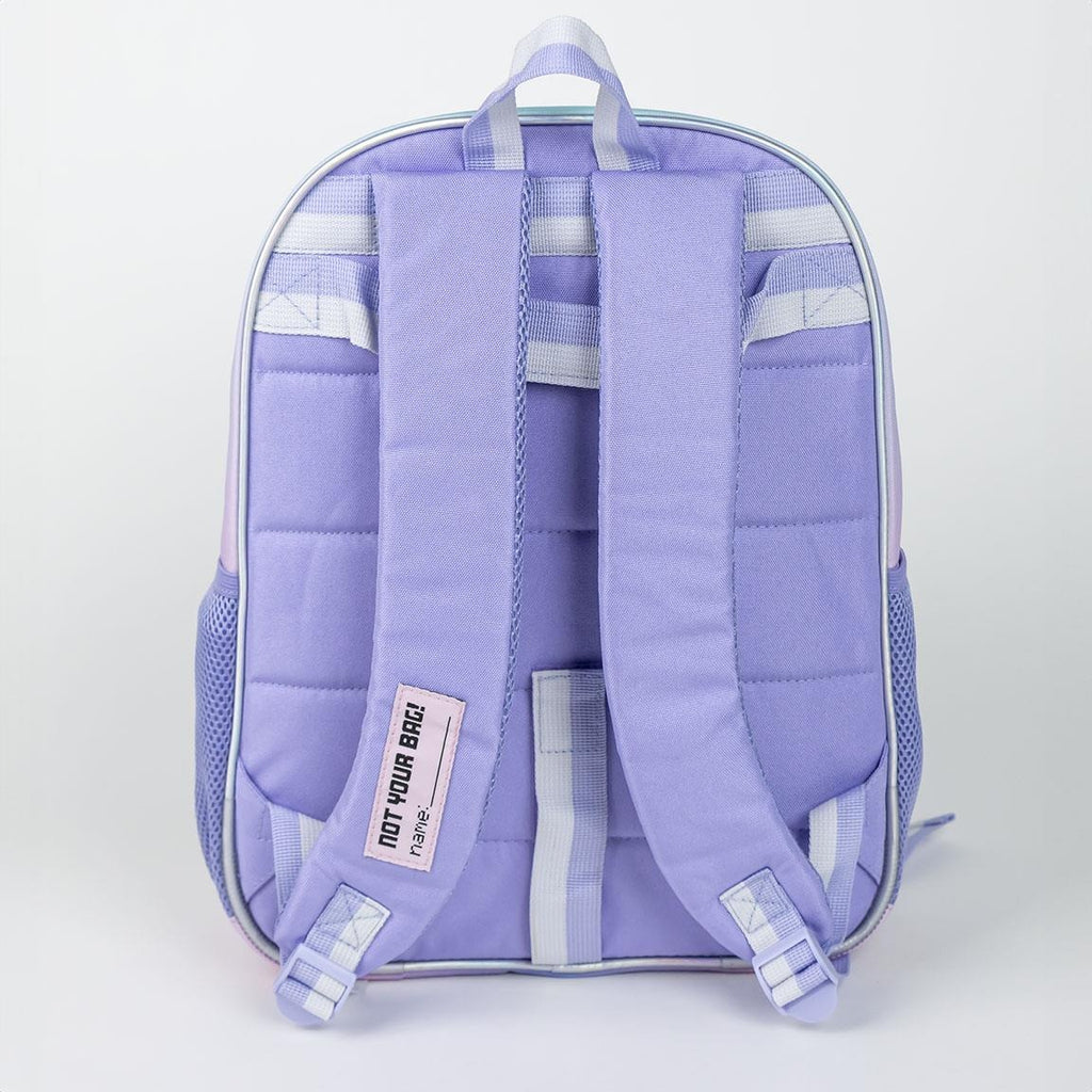 Disney Stitch & Angel Rucksack Mädchen 2 Taschen - Höhe 38cm