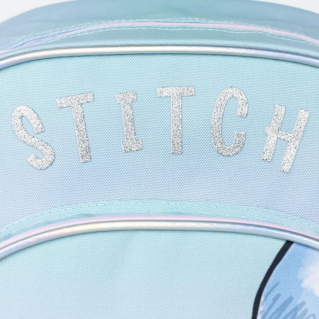 Disney Stitch & Angel Rucksack Mädchen 2 Taschen - Höhe 38cm