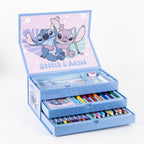 Stitch en Angel Tekendoos Kind – 44-delige Kleurset om te Knutselen en Tekenen – Voor Meisjes en Jongens