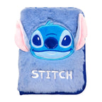 Stitch Stuffed Fluffy Pencil Case - 1 Zipper Pencil Case with School Supplies - Plush Pencil Case - Official Disney Stitch Merchandise