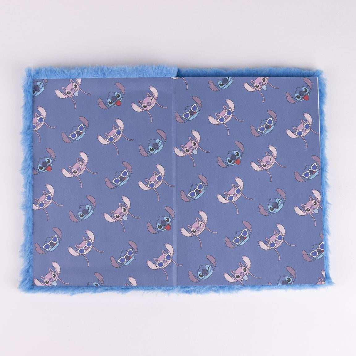 Disney Stitch Flauschiges Notizbuch A5