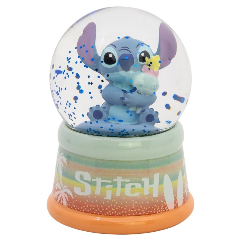 Stitch Glitter Sneeuwbol – Schattige Disney Decoratie & Cadeau