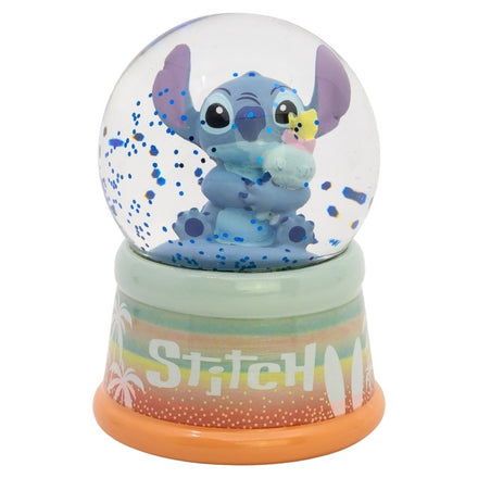 Stitch Glitter Sneeuwbol – Schattige Disney Decoratie & Cadeau
