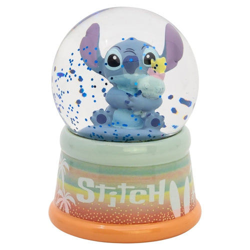 Stitch Glitter Sneeuwbol – Schattige Disney Decoratie & Cadeau