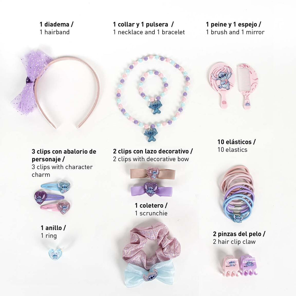 Disney Stitch Beauty Box Haar Accessoires Set Meisjes