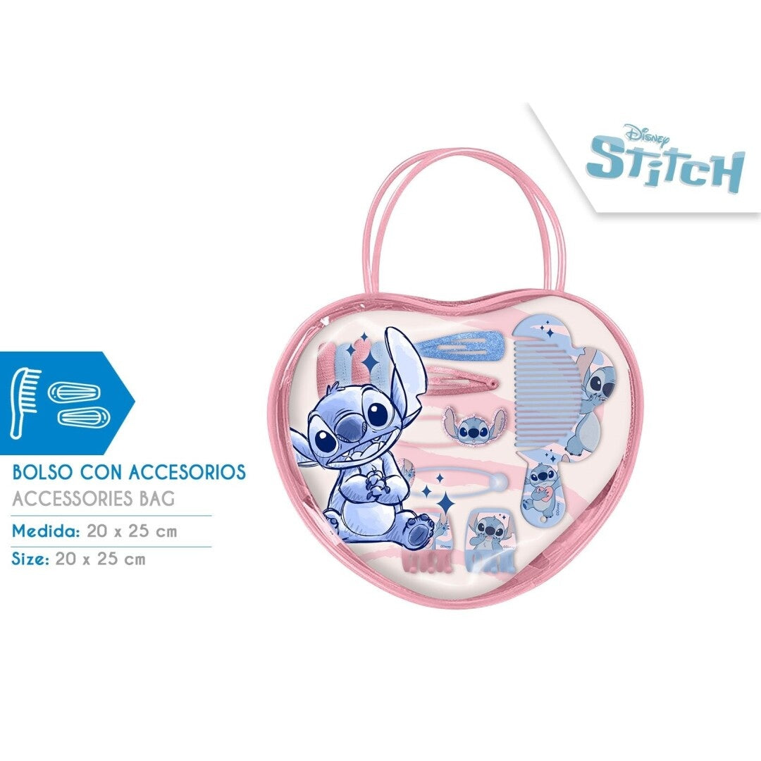 Lilo & Stitch Haaraccessoires Hartjes Tasje