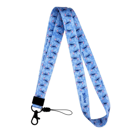Disney Stitch Schrijfwarenset - 4-Kleurenpen, Etui en Keycord
