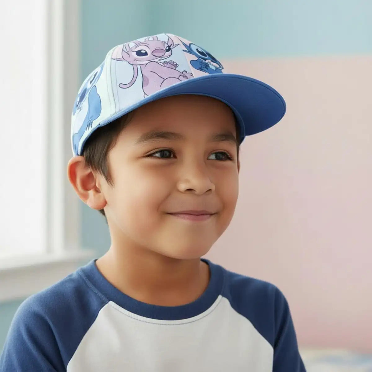 Stitch & Angel Cap
