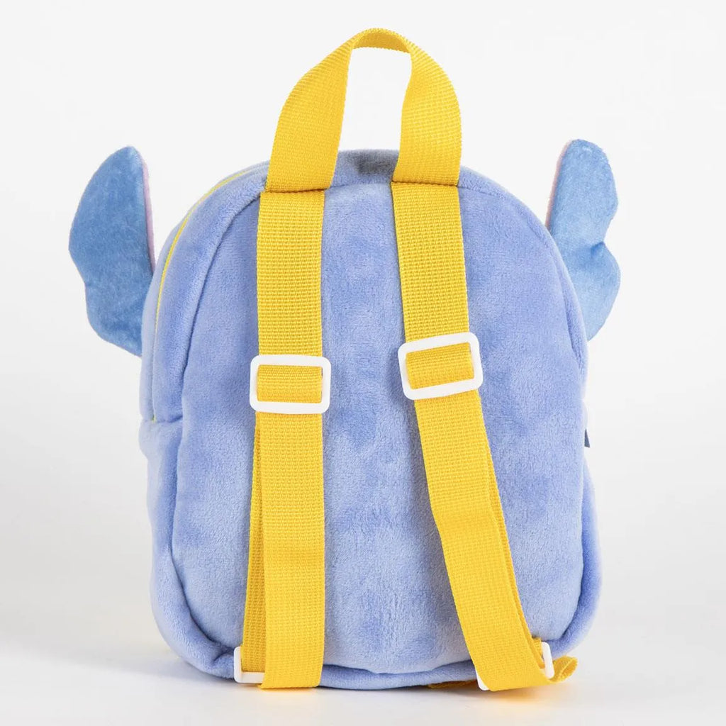 Stitch Toddler Backpack Blue 22 cm