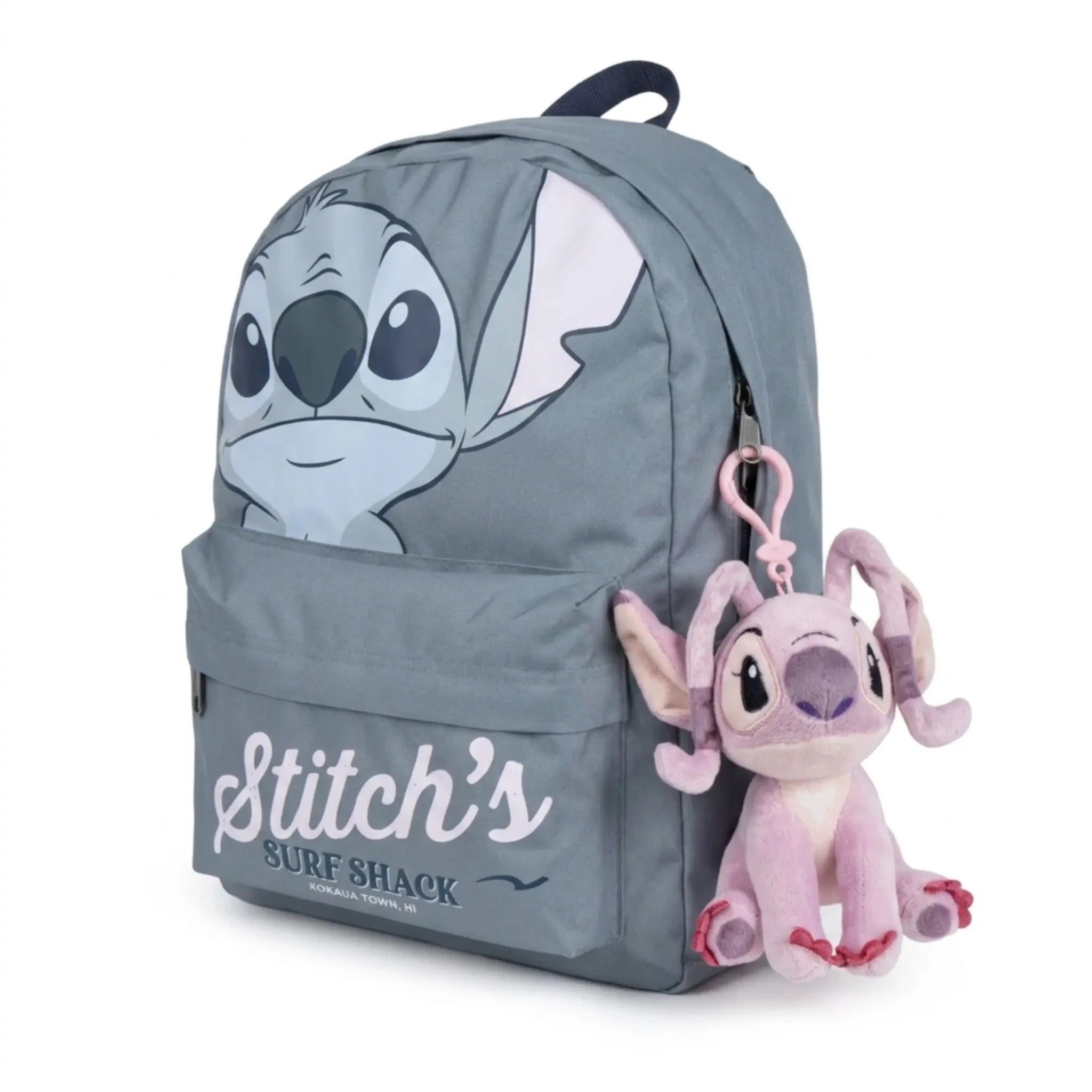 Stitch Backpack & Angel Bag Clip