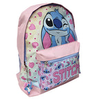 Disney Stitch Rugzak Set - Schoolrugzak met Lunchtas, Drinkfles & Etui - Roze