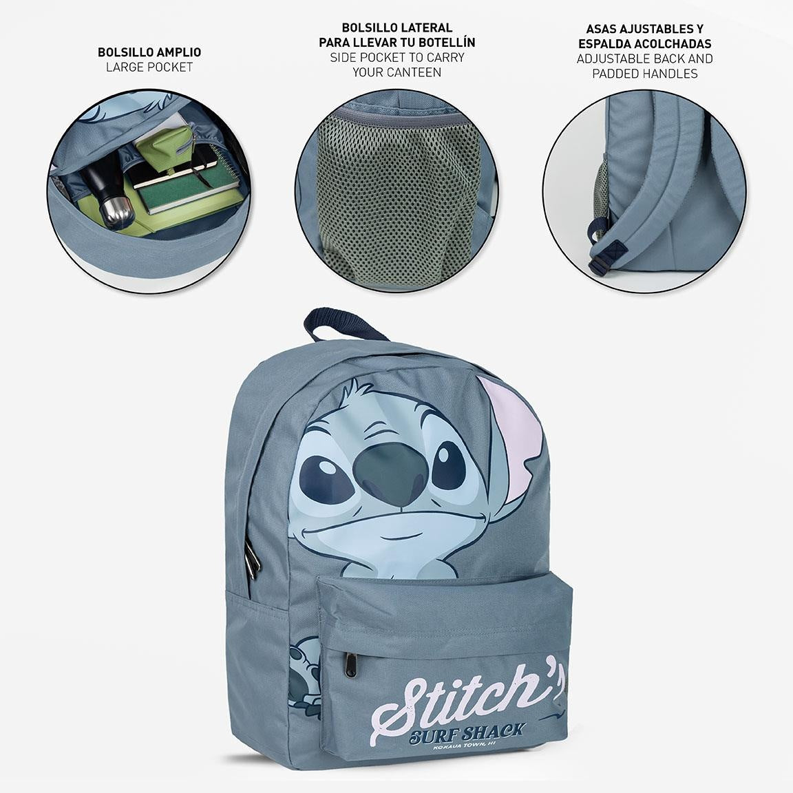 Disney Stitch Rugzak Stitch's Surf Shack - Hoogte 42cm