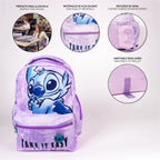 Disney Stitch Backpack Girls Take It Easy - Height 44cm