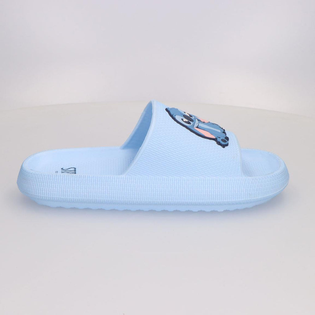 Rechter zijaanzicht van de Disney Stitch slippers.