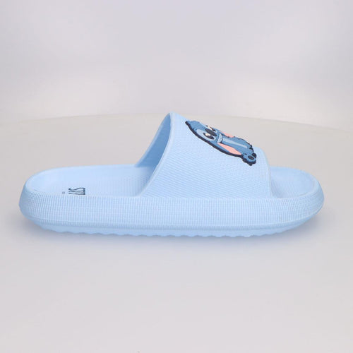 Rechter zijaanzicht van de Disney Stitch slippers.