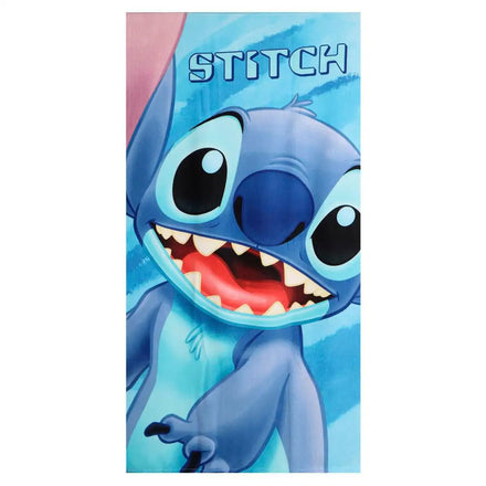 Disney Stitch Strandlaken – 70x140 cm – Sneldrogend – Lichtgewicht – Strand Handdoek Kind