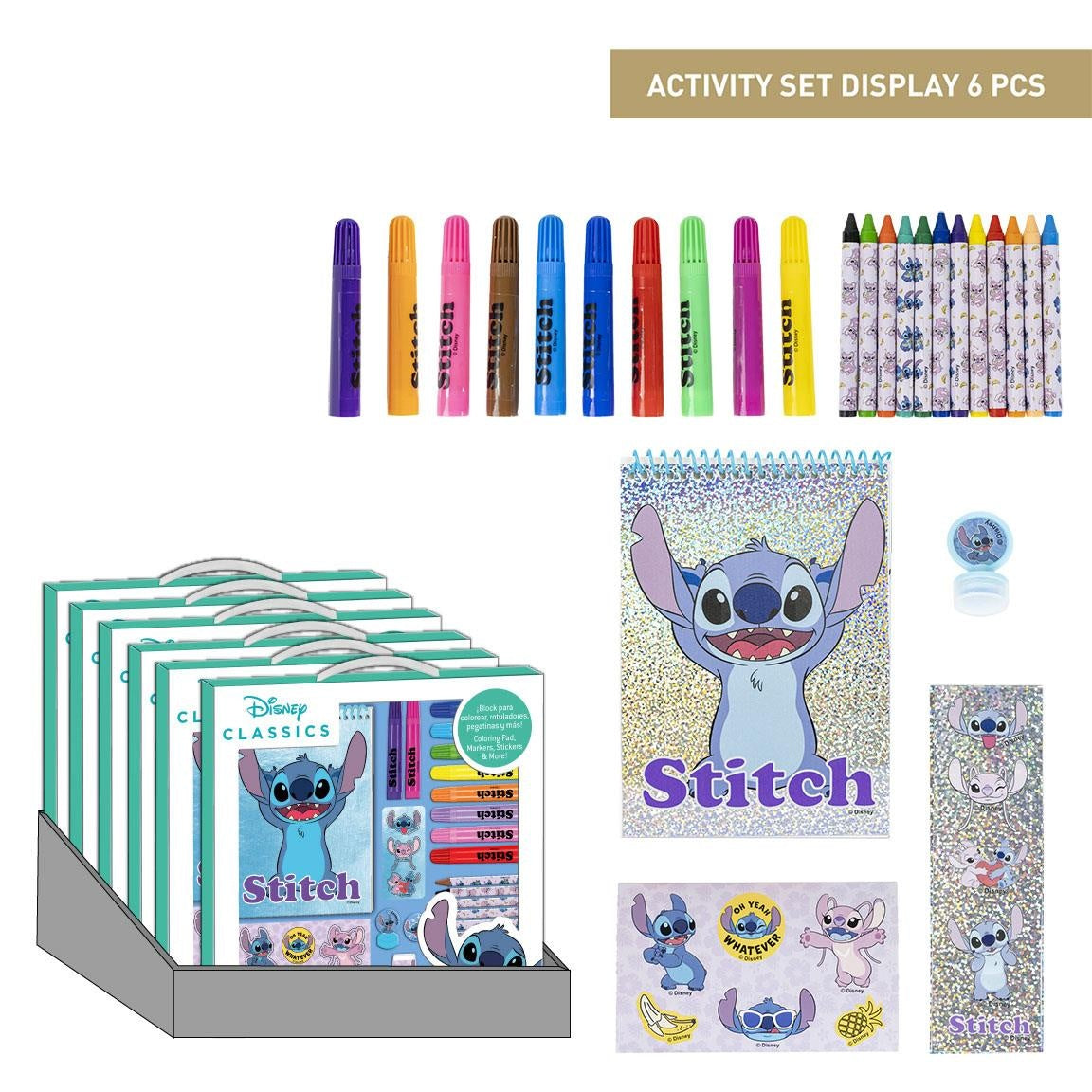 Disney Lilo en Stitch Tekenen Tekenset Knutselen - 26 Stuks