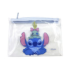 Disney Stitch Schrijfwarenset - 4-Kleurenpen, Etui en Keycord