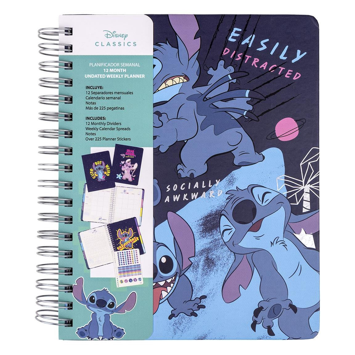 Disney Stitch Weekplanner - Easily Distracted