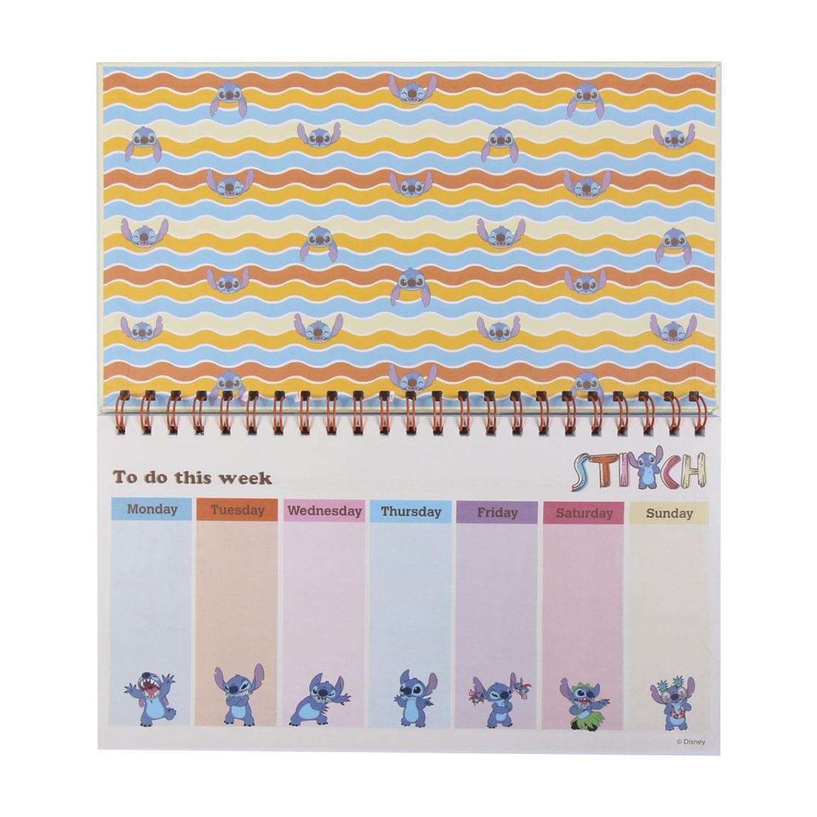 Disney Stitch Weekplanner No Bad Days