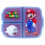Super Mario Broodtrommel – 3 Afsluitbare Vakjes | Kinderlunchbox