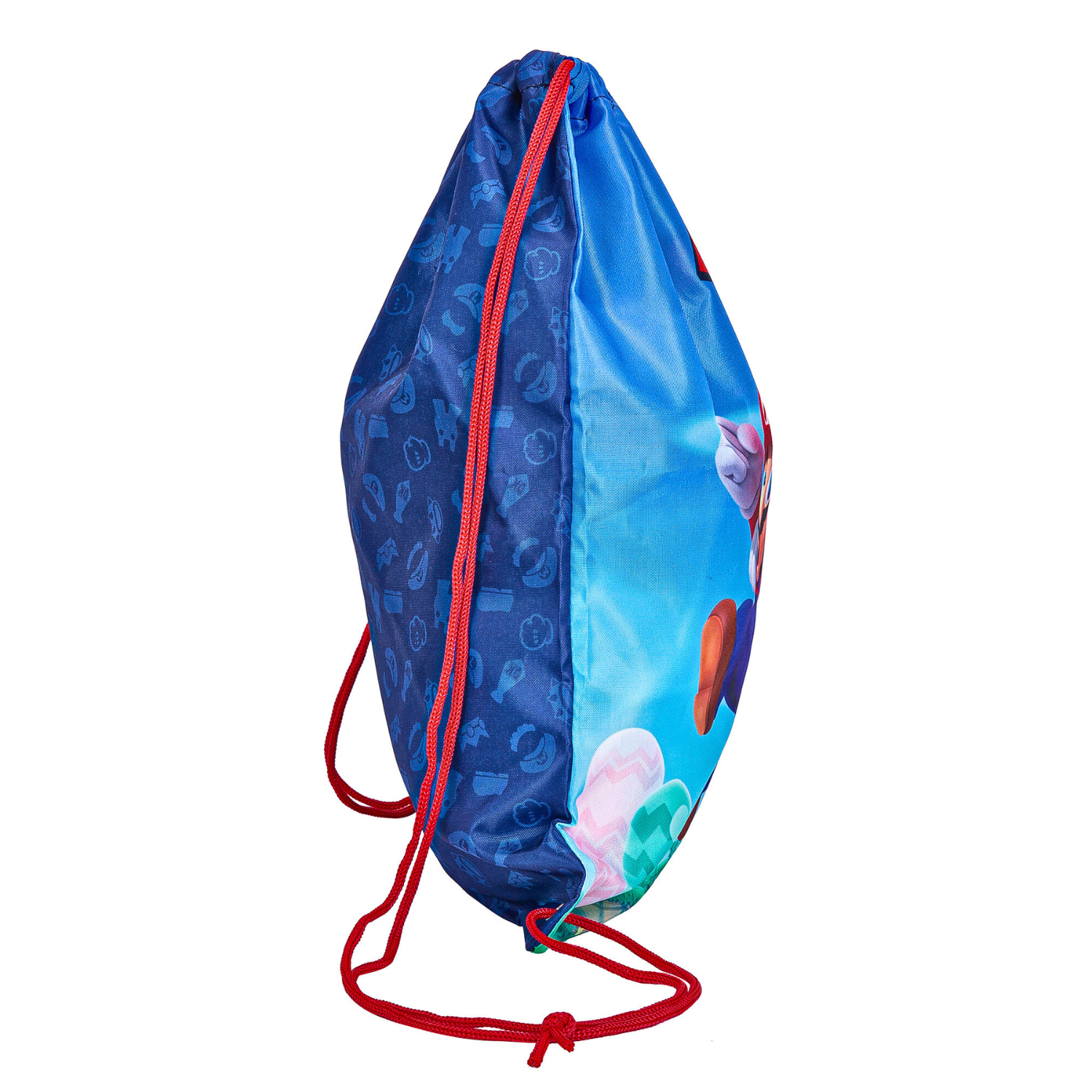 Super Mario Drawstring Bag for Kids – Swim Bag Boys – Mario & Luigi – 40x31 cm – Cinch Closure