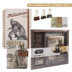 Star Wars The Mandalorian Stationery Set - A5 Notitieboek met Klembord en Sticky Notes